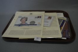 Collection of Queen's Golden Jubilee Coins and Stamps
