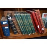 Selection of Leather Bound Books and Others