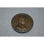 Bronze Commemorative Medallion - Joseph Chamberlain Visit to South Africa