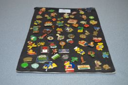Collection of Enamelled Pin Badges