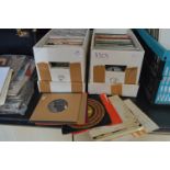 Two Boxes of 45rpm Singles - Various Artists