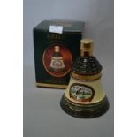 Wade Bell's Old Scotch Whisky Decanter Christmas 1995