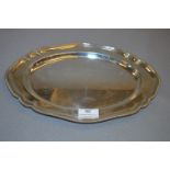 Solid Silver Tray - Sheffield 1930, Approx 620g