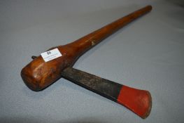 Wood Shafted Axe