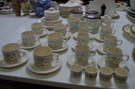 Hornsea Pottery Fleur Dinner and Tea ware (42 Pieces)