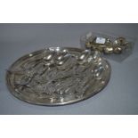 Quantity of Art Nouveau Style Oxford Silver Plated Ware etc.