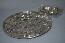 Quantity of Art Nouveau Style Oxford Silver Plated Ware etc.