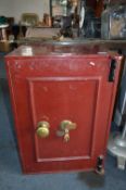 Cast Iron Safe with Brass Handle and Keys