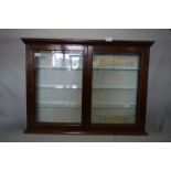 Cadbury's Wall Mounted Shop Display Cabinet