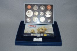 British Mint Proof Coin Set 2005