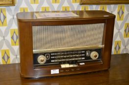 Bush Wood Cased VHF72 Radio
