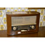 Bush Wood Cased VHF72 Radio