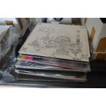 Selection of LP Records - British and American Rock