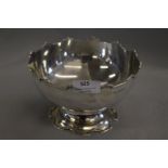 Hallmarked Solid Silver Bowl - Birmingham 1919, Approx 361g