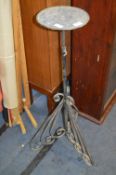 Wrought Metal Telescopic Plant Stand