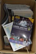 Box Containing a Large Quantity of Football Programmes;