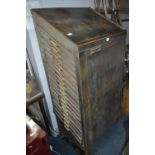 Industrial 20 Drawer Steel Printers Font Cabinet