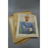 Collection of Typhoo Tea 1960's Famous Footballer Photo Cards