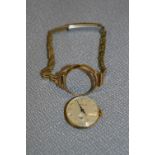 9ct Gold Cased Sekonda Ladies Wristwatch
