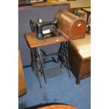 Singer Treadle Sewing Machine Table