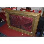 Large Gilt Painted Carved Acorn Picture Frame