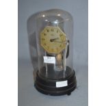 Glass Dome Cased Bulle Magneto Clock