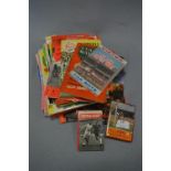 Quantity of English Football Ephemera Including Football League Review, Assorted Programmes, Booklet