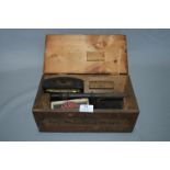 Ensign Photograph - Dry Mounting Outfit in Pine Box