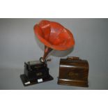 Edison Gem Phonograph with Morning Glory Horn