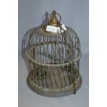 Vintage Brass Bird Cage