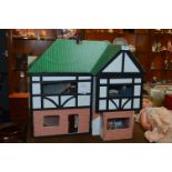 Dolls House with Tudor Style Frontage