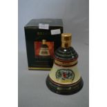 Wade Bell's Old Scotch Whisky Decanter Christmas 1993