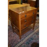 1920's Three Drawer Sewing Work Chest