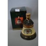 Wade Bell's Old Scotch Whisky Decanter Christmas 1992