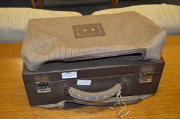 Brown Leather Travel Vanity Case