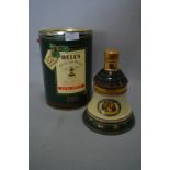 Wade Bell's Old Scotch Whisky Decanter Christmas 1988