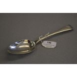 Georgian Hallmarked Silver Tablespoon - London 1812, Approx 60g