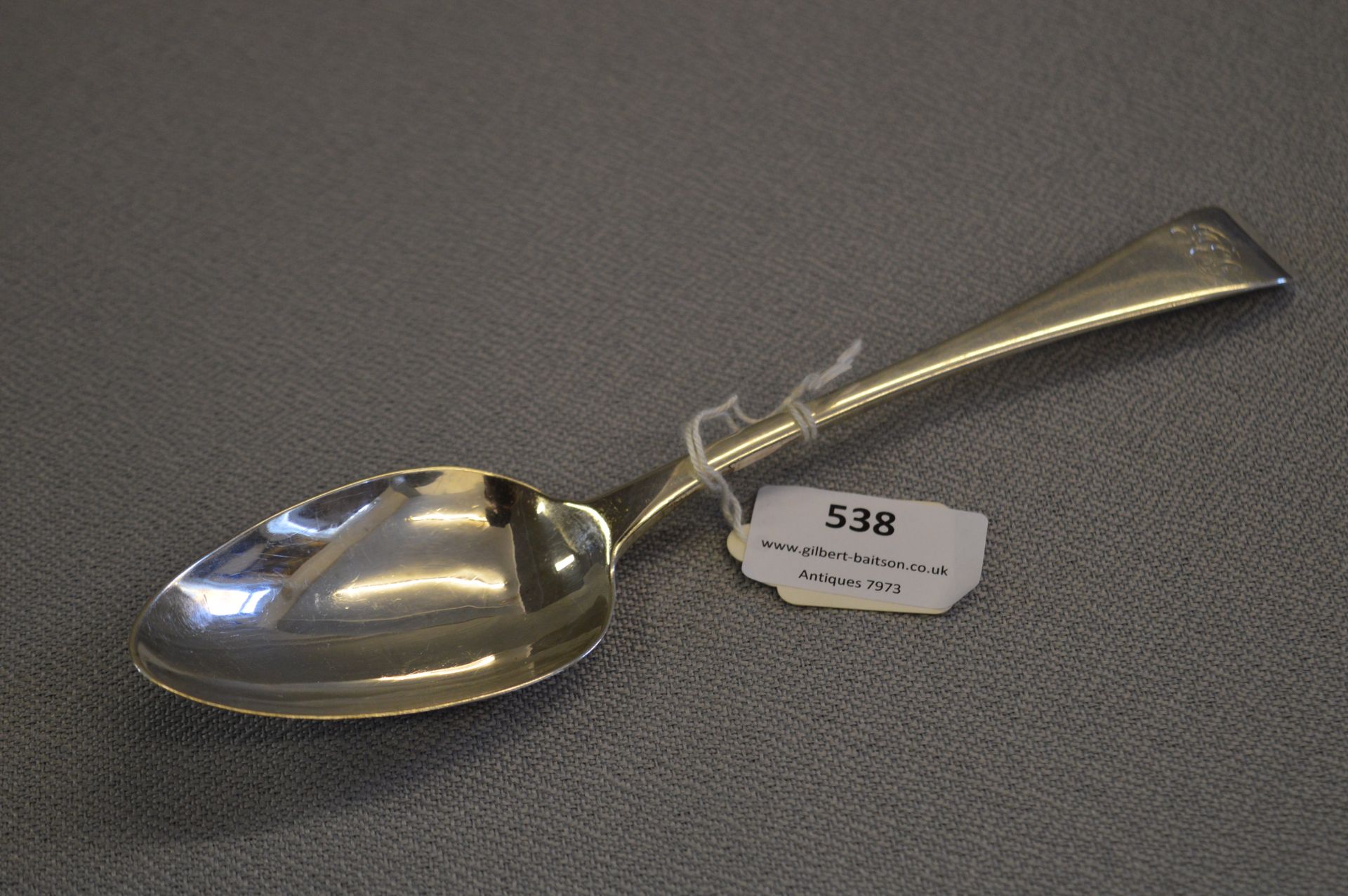 Georgian Hallmarked Silver Tablespoon - London 1812, Approx 60g