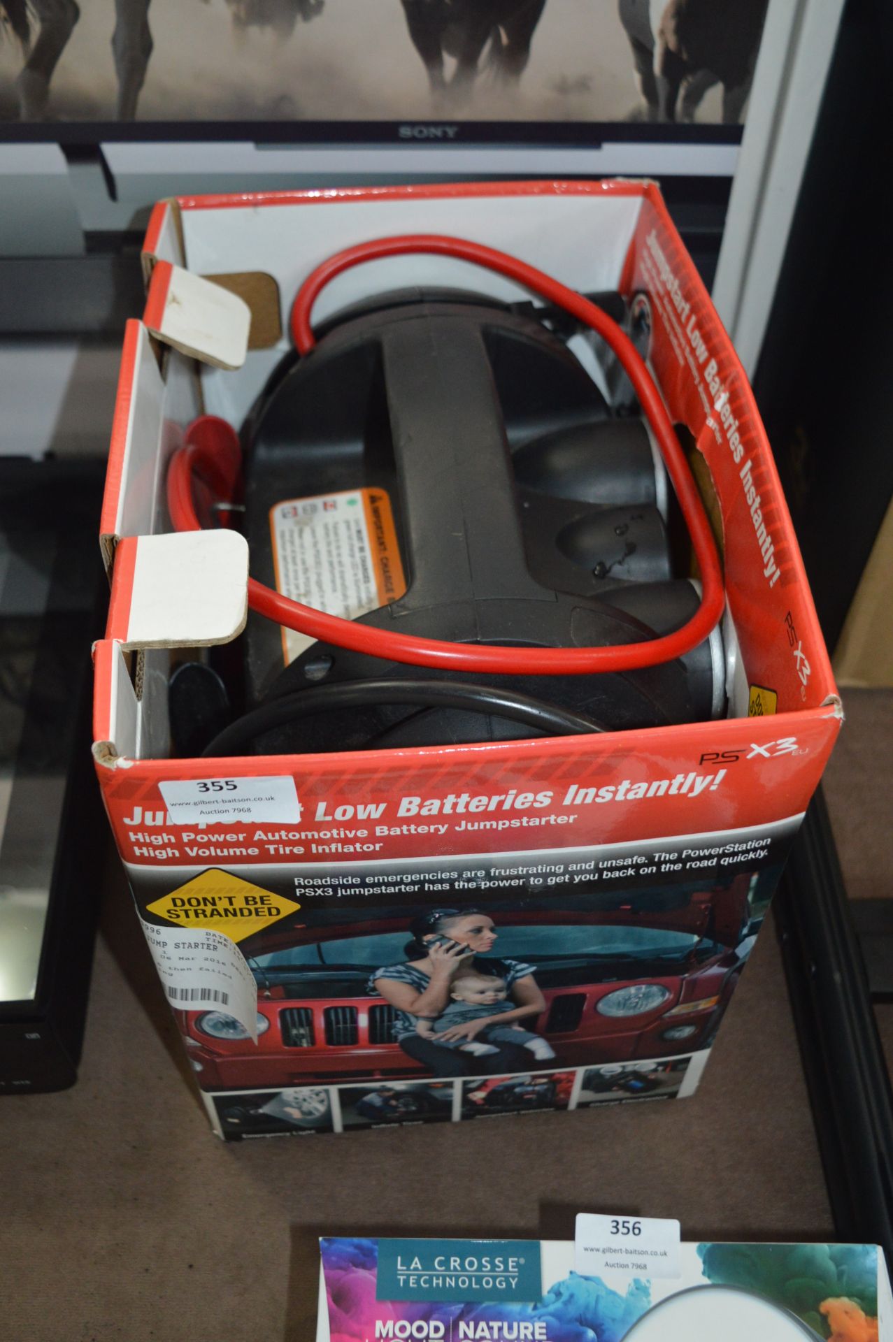 *Powerstation Energizer Jump Starter/Tyre Inflator