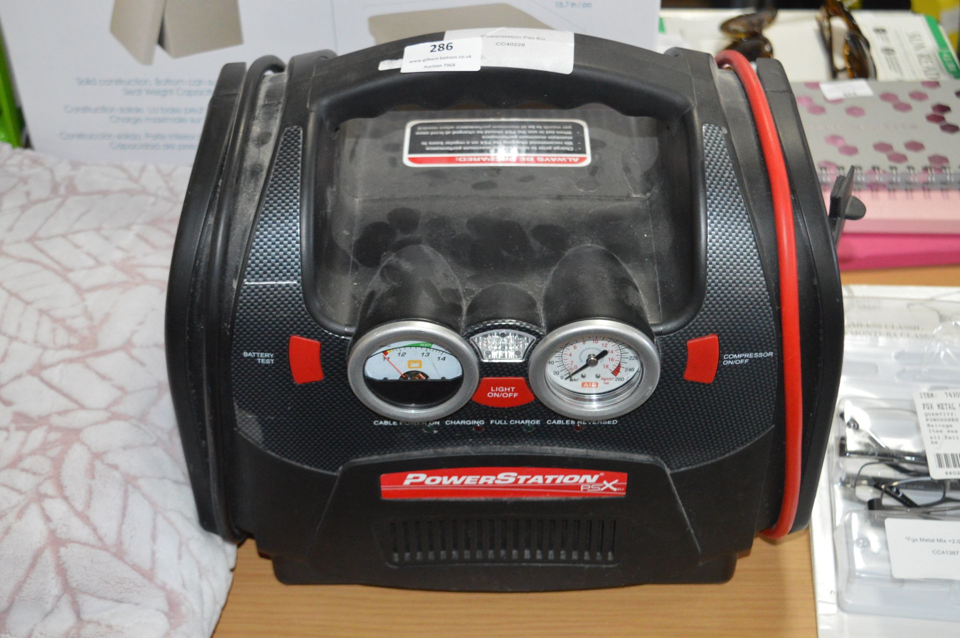 *Powerstation PSX EU Jumpstarter/Tyre Inflator