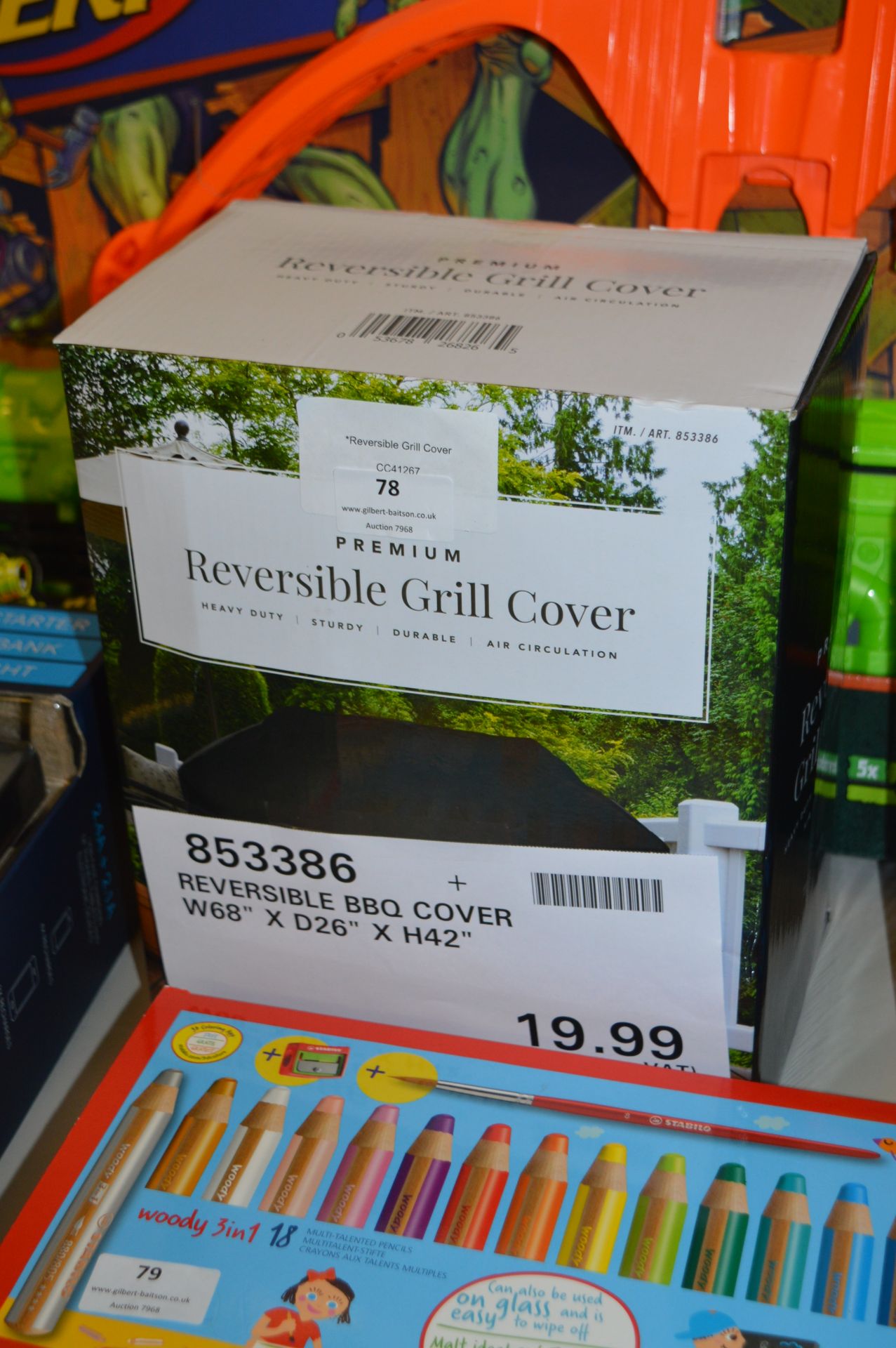 *Reversible Grill Cover