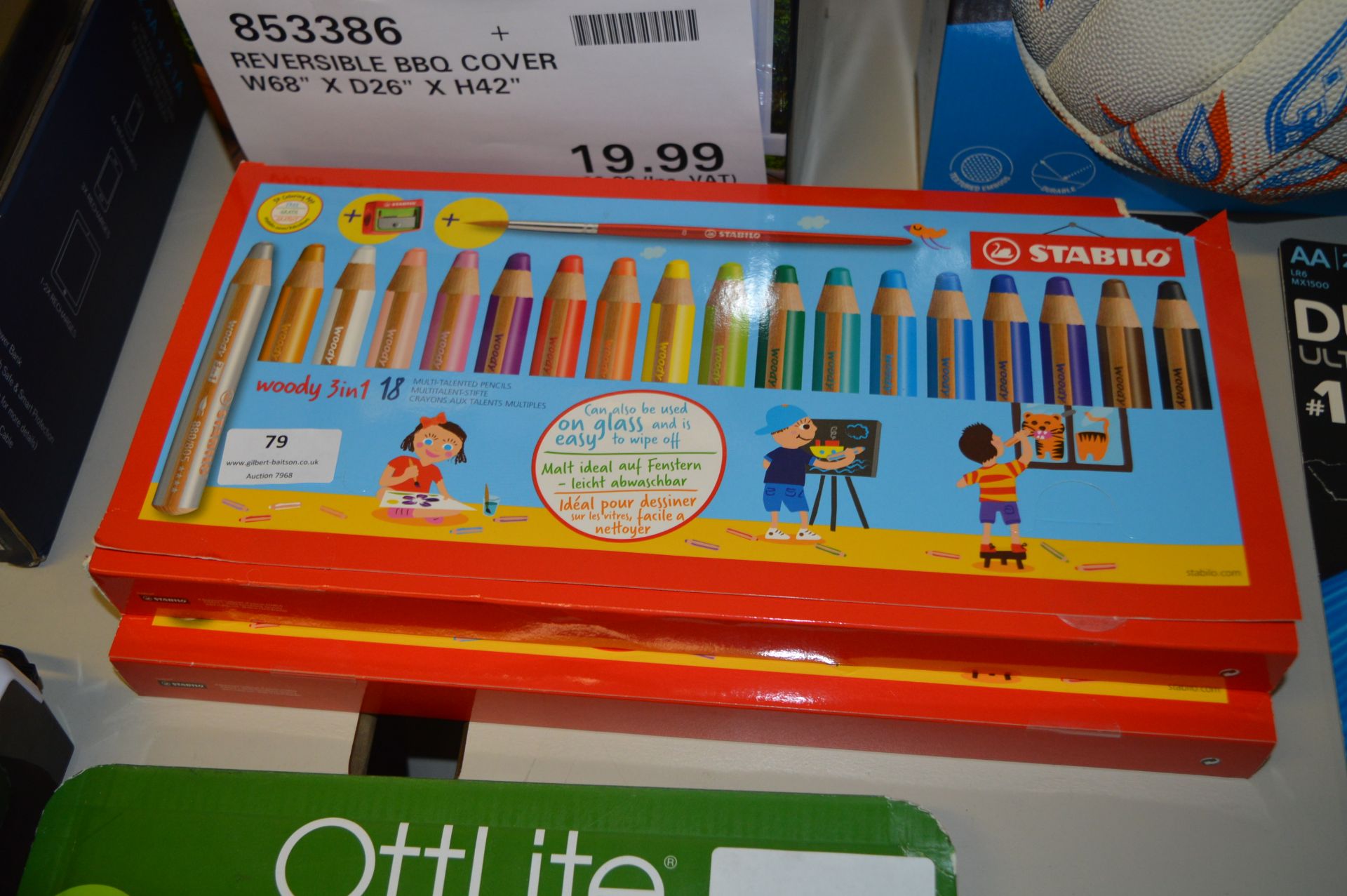 *Stabilo Woody 3-in-1 Pencil Crayon Set 2pk