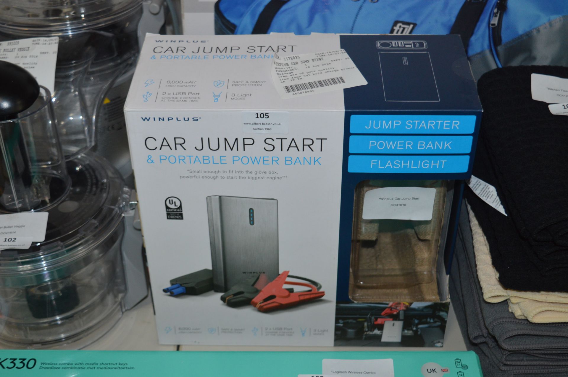 *Winplus Car Jump Starter