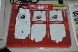 *Callaway Golf Glove 3pk