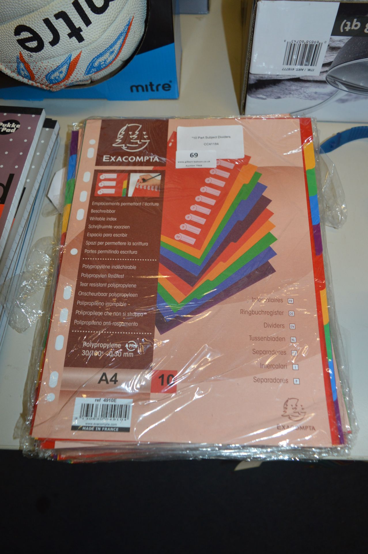*10 Part Subject Dividers