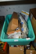 Box of Electrical and Plumbing Fittings Including