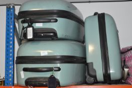 Set of Three Wheeled Travel Cases