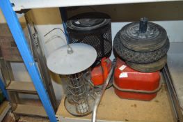Paraffin Greenhouse Heater, Bird Feeders, Wheels,