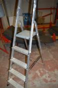 Set of Aluminium Step Ladders