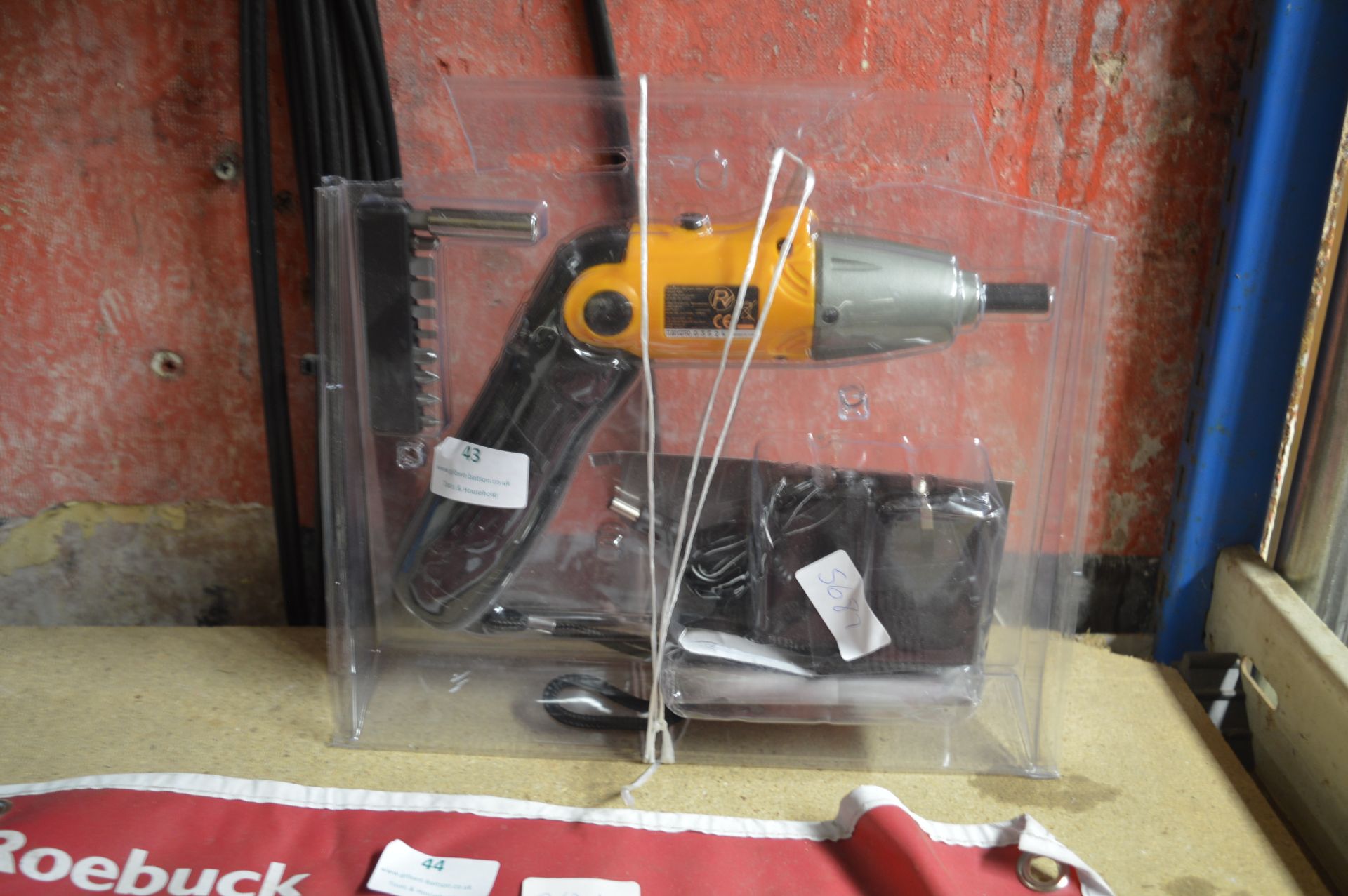 JCB Cordless Screwdriver